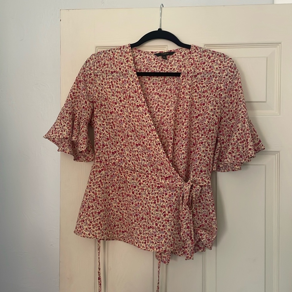 Wrap blouse